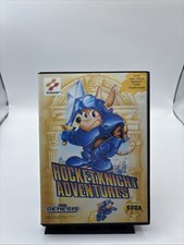Rocket Knight Adventures (Sega Genesis, 1993) Completo CIB Testato Autentico