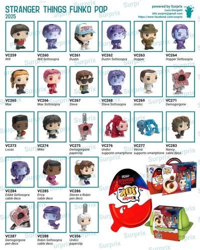Stranger things funko pop - things,
