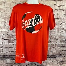 Maglietta Coca Cola Uomo Rossa