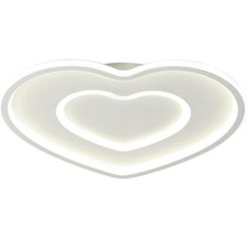PLAFONIERA LAMPADA DA SOFFITTO  63W 4000K - 6500K FORMA CUORE
