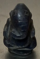 Piccolo Idolo, divinità Indù Ganesh in pietra dura