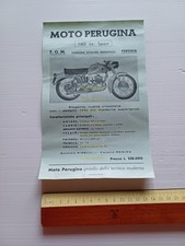 Perugina 160 Sport anni 50 depliant originale italiano