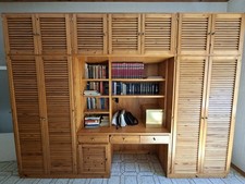 Armadio con scrivania artigianale da cameretta 