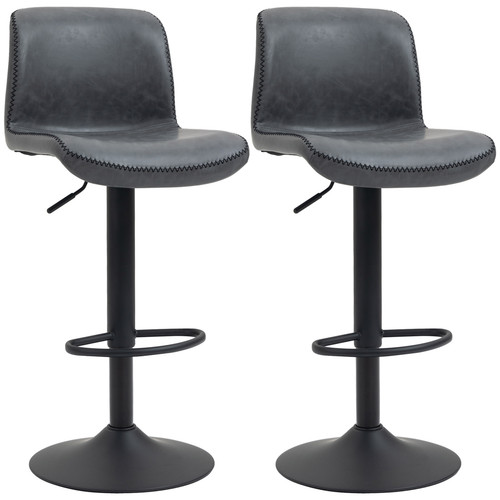 Sgabello bar grigio scuro