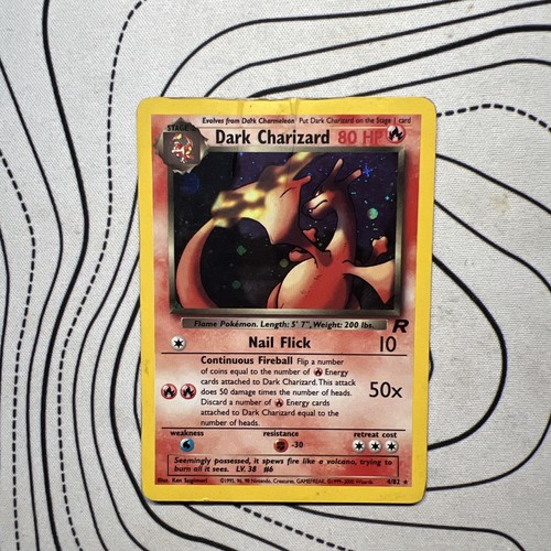 Pokemon tcg dark charizard - tcg,