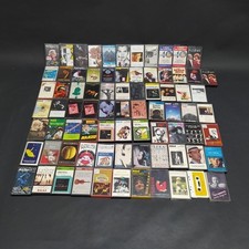 Lotto di 78 audio cassette di