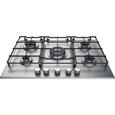 Piano cottura a gas Hotpoint Ariston: 5 fuochi, - PKL 752 T/IX/HA
