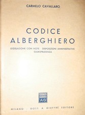 CAVALLARO - CODICE ALBERGHIERO