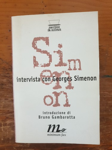Intervista con georges simenon - intervista,