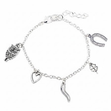 Bracciale portafortuna con - bracciale,