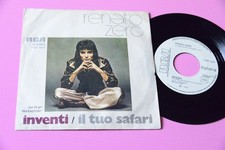 RENATO ZERO 7" INVENTI PROMO ORIGINALE 1974 DISCO NM !!!!!!!!!!!!!!!!