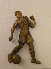 Scultura bronzo calciatore statua  collezione vintage anni ‘70