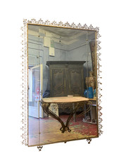 Grande specchiera con consolle