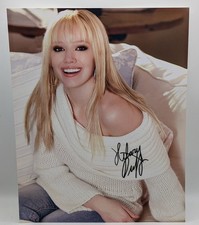 Hilary Duff Lizzie McGuire autografo firmato foto 8x10