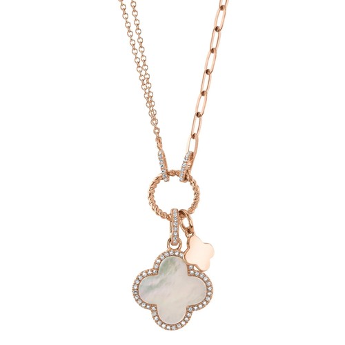 14k oro rosa madreperla - 14k,