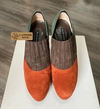 Scarpe Donna col Tacco ALBANO 2554 - Taglia 37 - Camoscio Ruggine