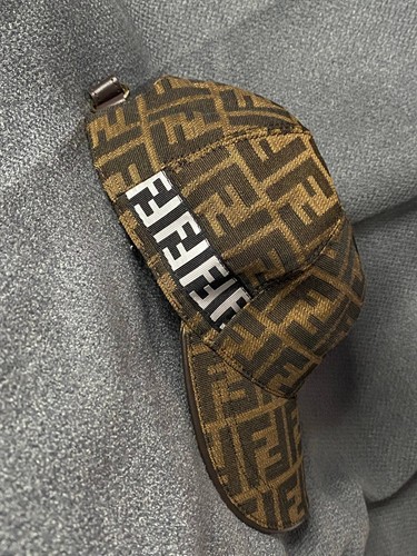 Fendi zucca brown baseball - fendi,