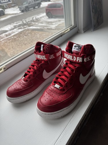 Nike supreme air force - x,