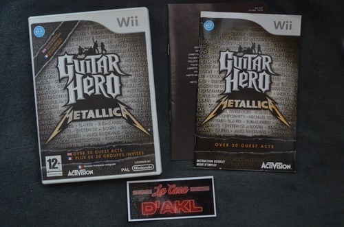 Guitar hero metallica - metallica, complet