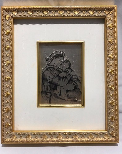 Quadro con madonna della - con,