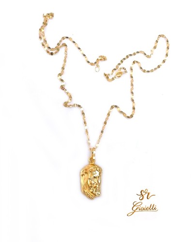 Collana con volto gesù - collana,
