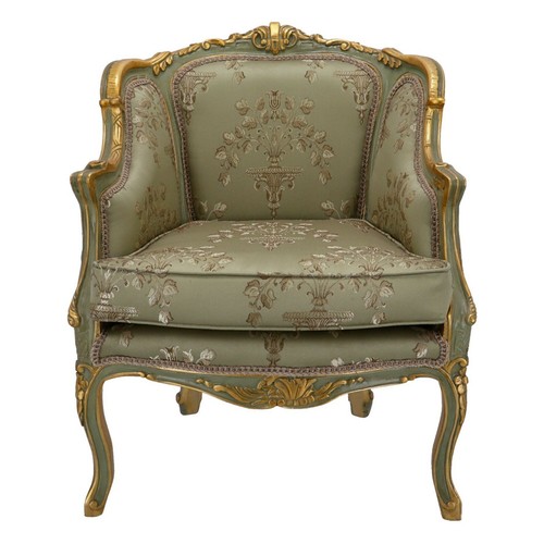 Poltrona parigina oro - , tessuto
