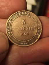 5 CENTESIMI 1859 VITTORIO