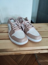 Air Jordan 1 Low tg.44 bianco/osso chiaro