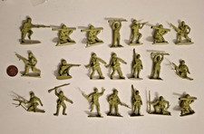 Soldatini plastica 1:32 figurini tipo Airfix come da foto Lotto 1