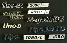 LOTTO STEMMI FIAT VINTAGE UNO REGATA TIPO 131 126 127 sx ds td 1050/l 650 2000 d
