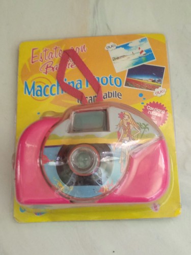 Macchina fotografica barbie - macchina,