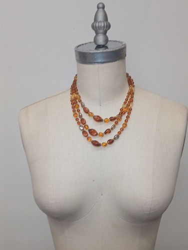 Collana vintage multifilo - , di