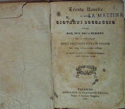 Boccaccio trenta novelle dal - trenta,