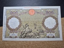 100 Lire Aquila  1942 Bella