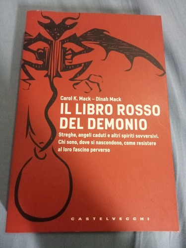Libro rosso del demonio - rosso,