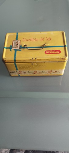 Scatola latta biscotteria - in,