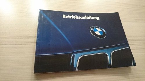 Bmw e34 manuale uso - uso, e