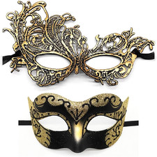 Maschere Veneziane Coppia, 2