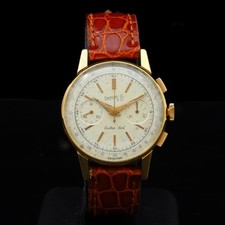 Eberhard & Co Extra-Fort 50s 18 kt rose gold 36 mm ref 14801 manual serviced