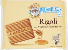 Biscotti Frollini Rigoli Con Miele Italiano, Perfetti per La Colazione- 800 G