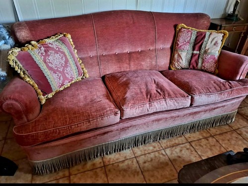 Salotto vintage rosa antico - vintage,