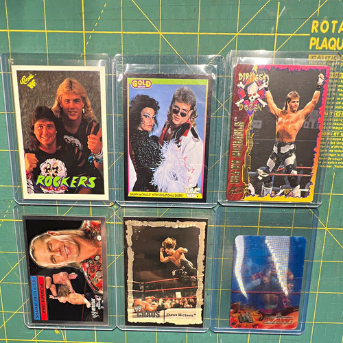 Lotto carte shawn michaels - lotto, 15
