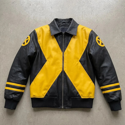 Giacca bomber men giallo - x-men,