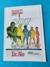 AGENTE 007 - LICENZA DI UCCIDERE  CARTOLINA MINI LOCANDINA CIAK - FILM CINEMA