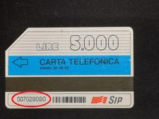 scheda telefonica SIP Numero Lotto basso fasce orarie teleselezione nazionale