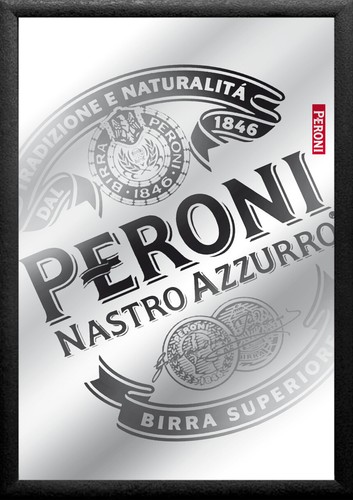 Specchio birra peroni italia - birra,
