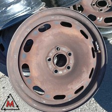 Cerchio in ferro 6Jx15 5x100 ET38 per VOLKSWAGEN GOLF usato (93072)