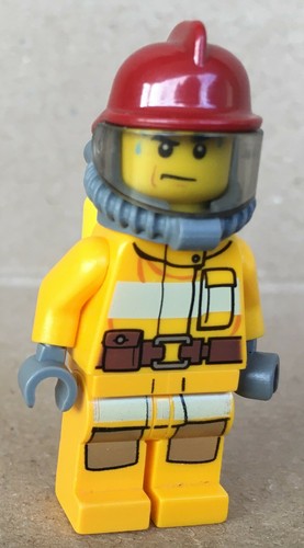 Lego minifigure pompiere - minifigure,