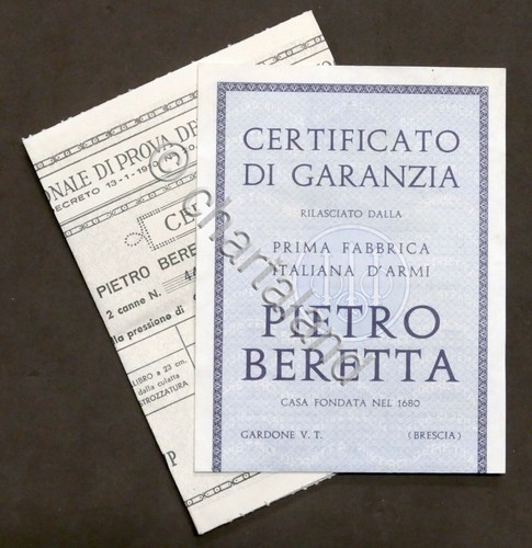 Militaria certificato di - certificato,