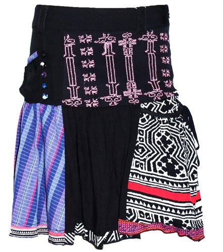 Desigual gonna fal picos nera - fal,